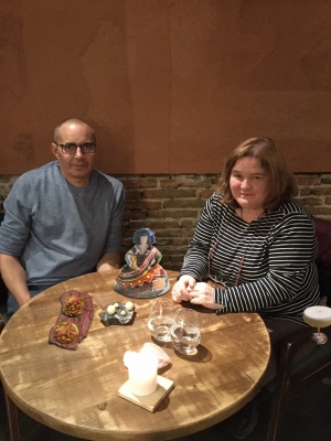 Aperitivo en el restaurante peruano Luma 