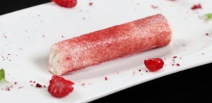 Crujiente de frambuesa Crujiente de frambuesa