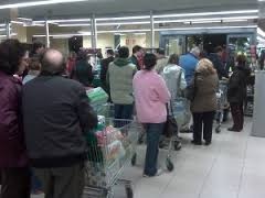 Las colas y la compra