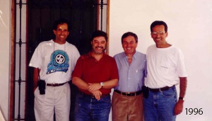Pedro et Luis Jorge et Manuel Checa, Ica-1996